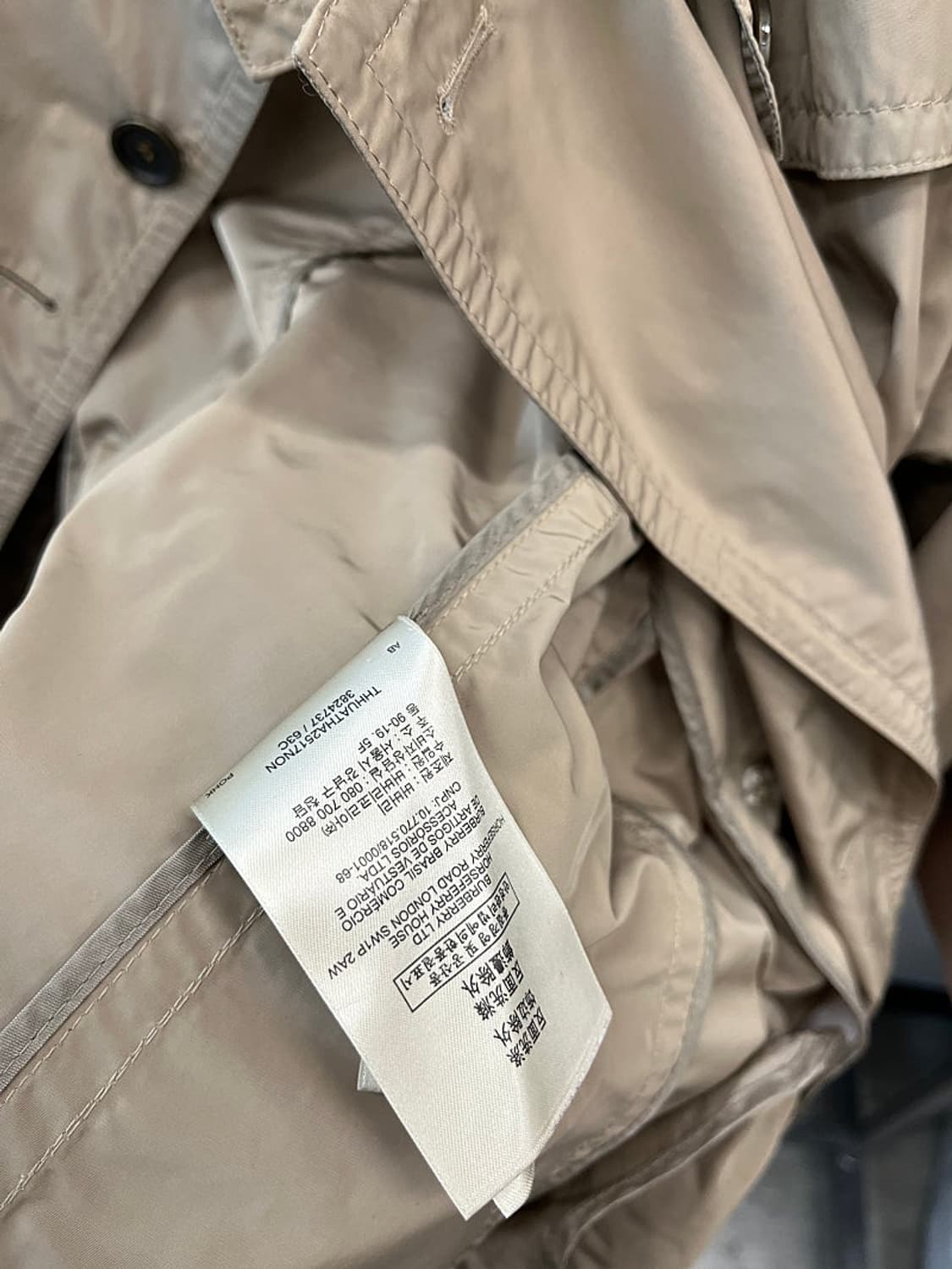 여) 버버리 폴리 봄 트렌치코트  상품이미지10