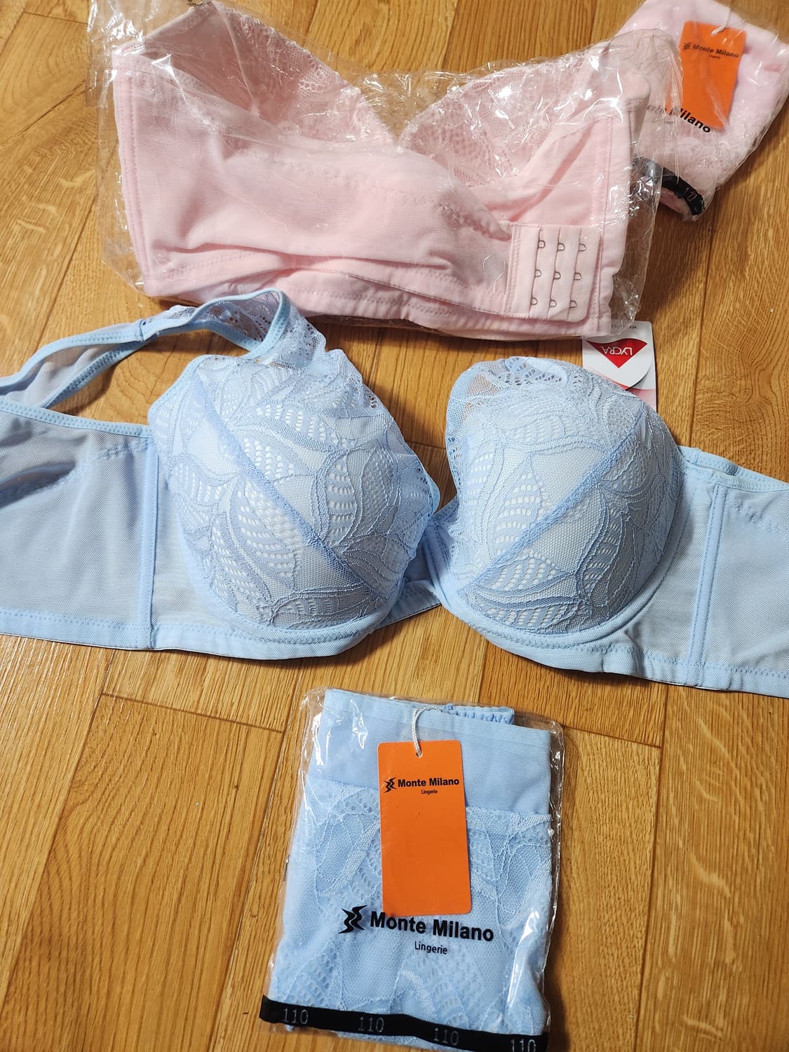 새것 빅사이즈 브라팬티 세트(95B/110) 상품이미지2