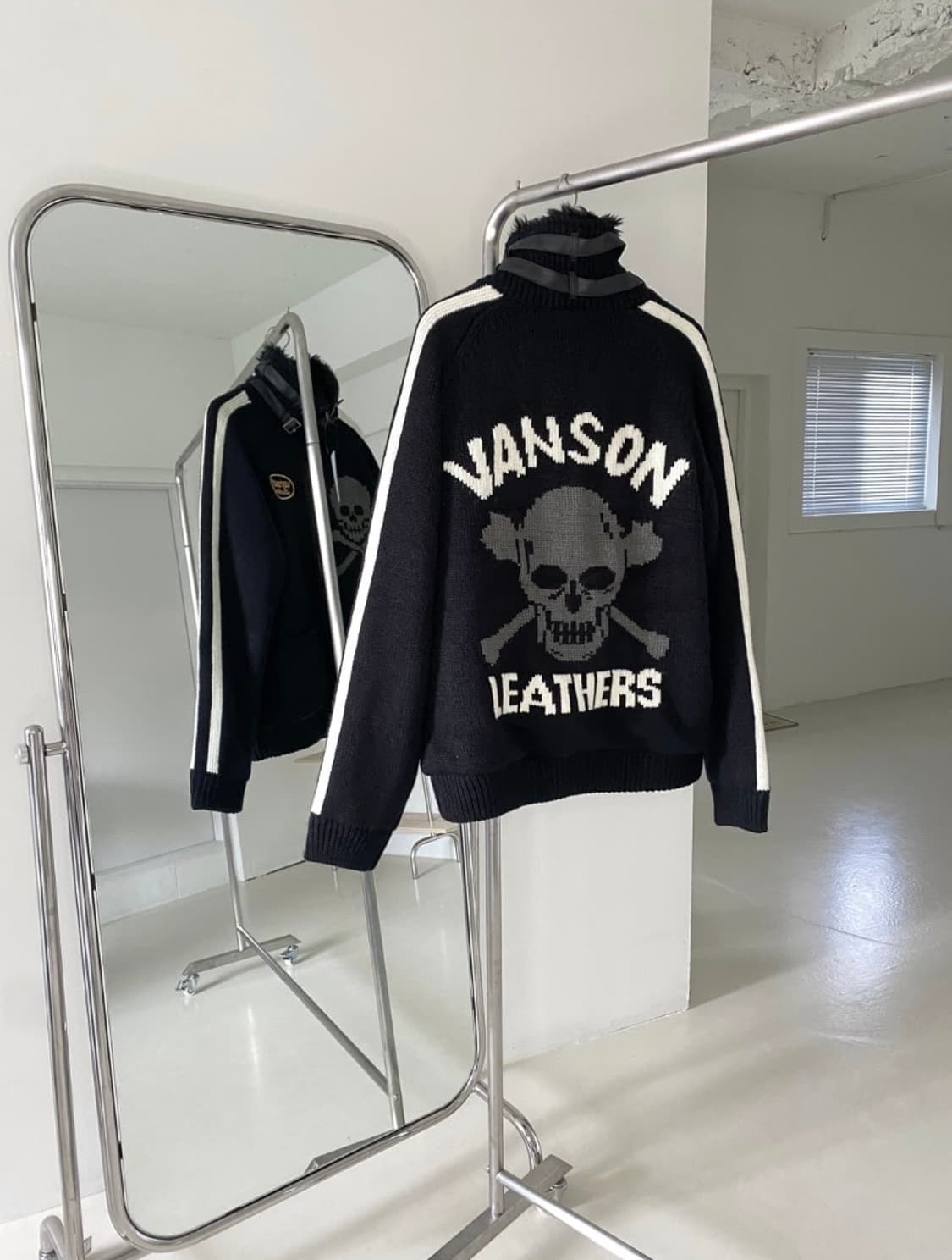 벤슨 코위찬 니트집업 상품이미지2