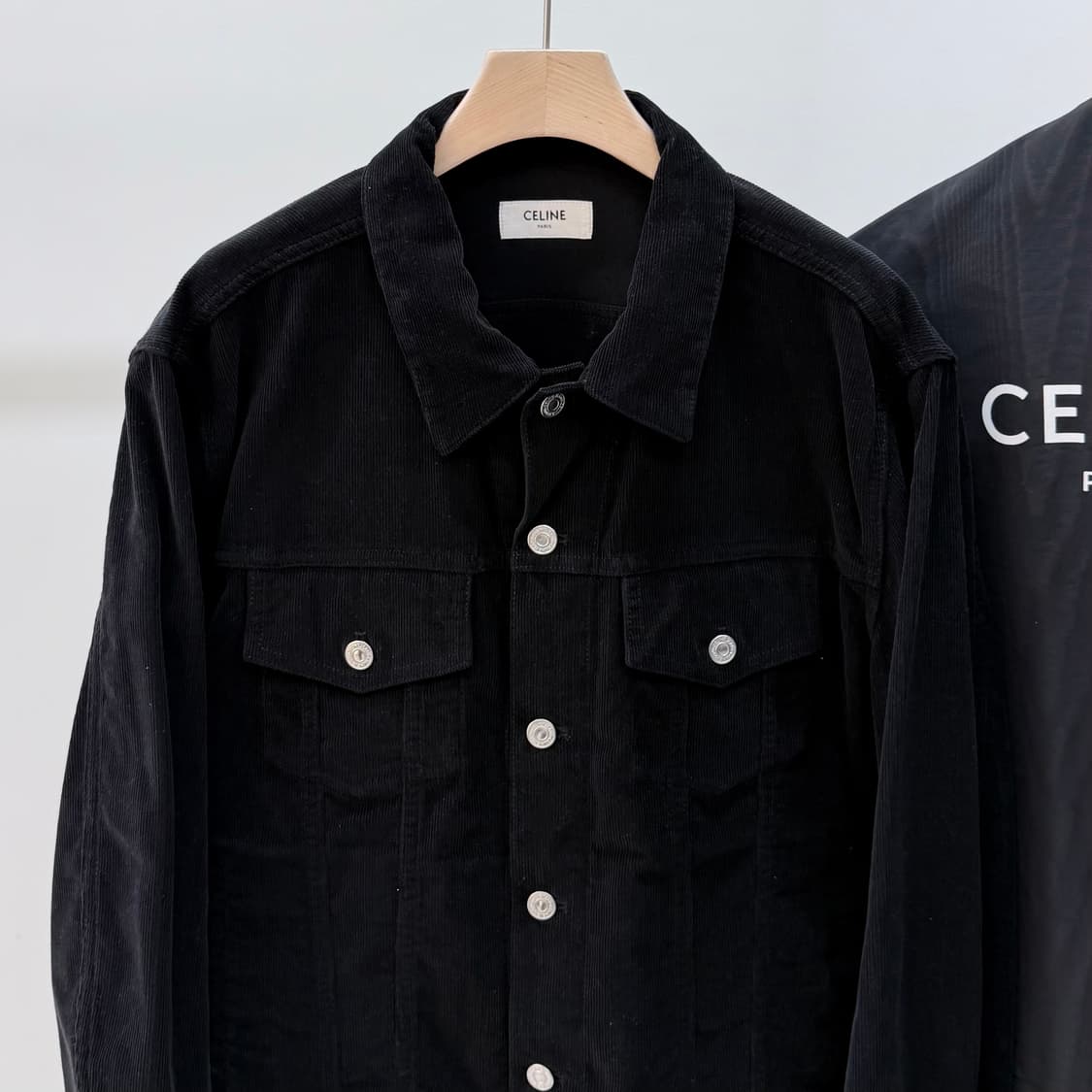 [S+급/XL] 셀린느 코듀로이 파리스 트러커 자켓 상품이미지4