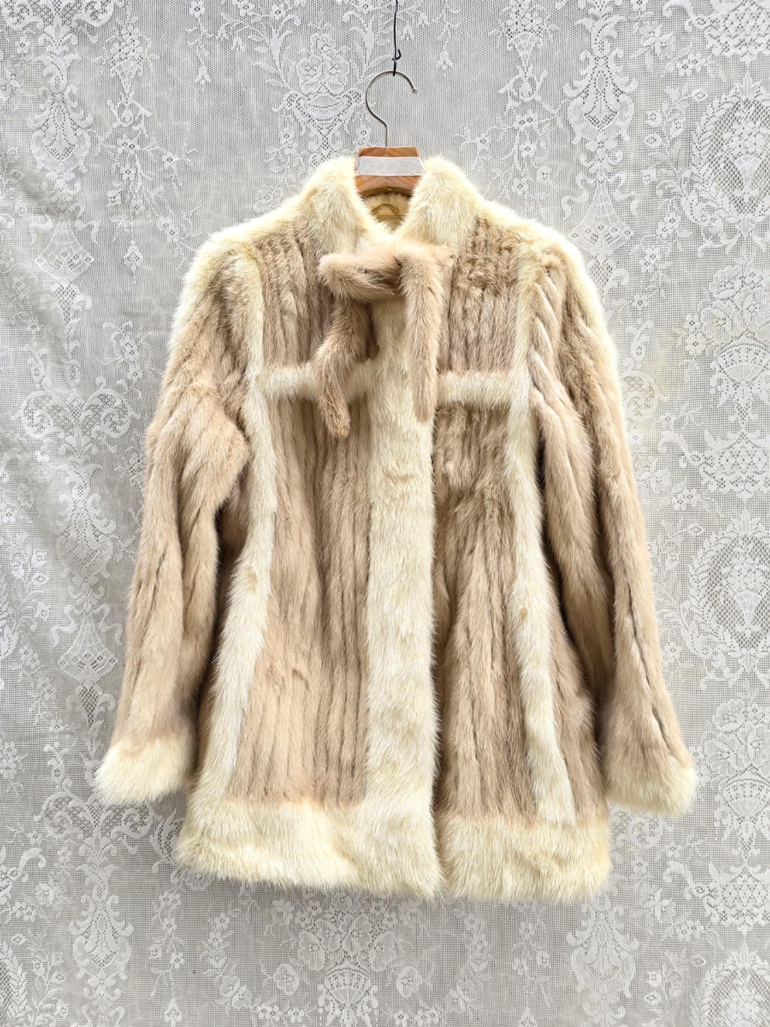 빈티지 천연 밍크 자켓 상품이미지1