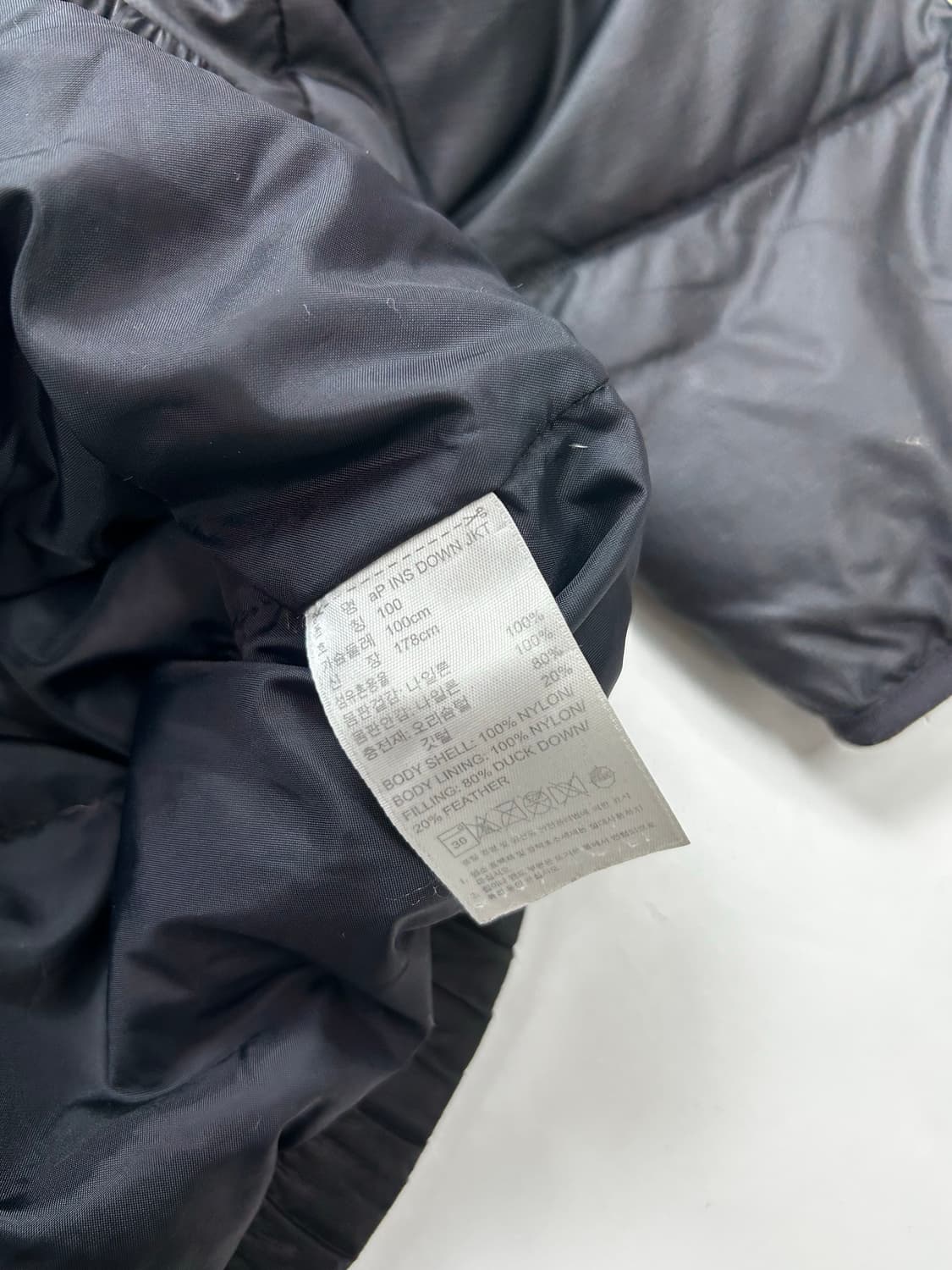 아디다스 00s 블랙 골드 패딩 100 상품이미지9