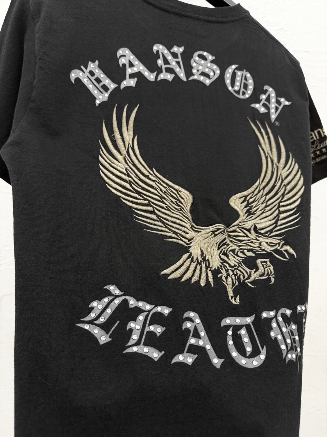 vanson 엠브로이더리 티셔츠 상품이미지5