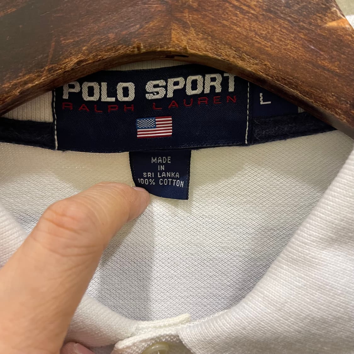 90's Polo sport 롱슬리브 카라티 상품이미지3