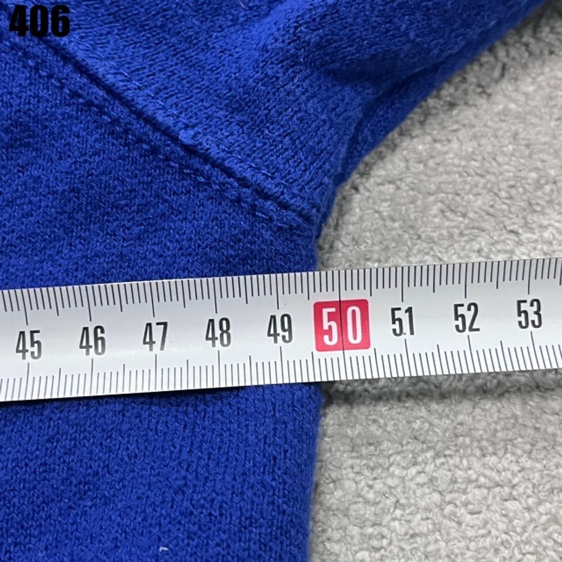 타미힐피거 블루 하프 집업 상품이미지4