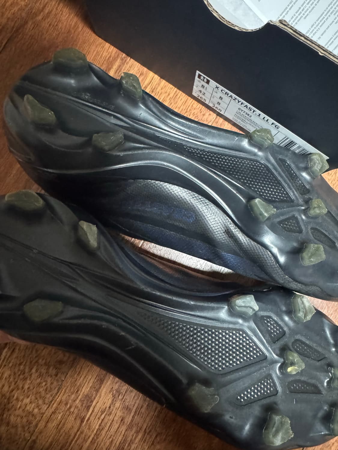 아디다스 크레이지패스트1 LL FG 265사이즈 팝니다 상품이미지3