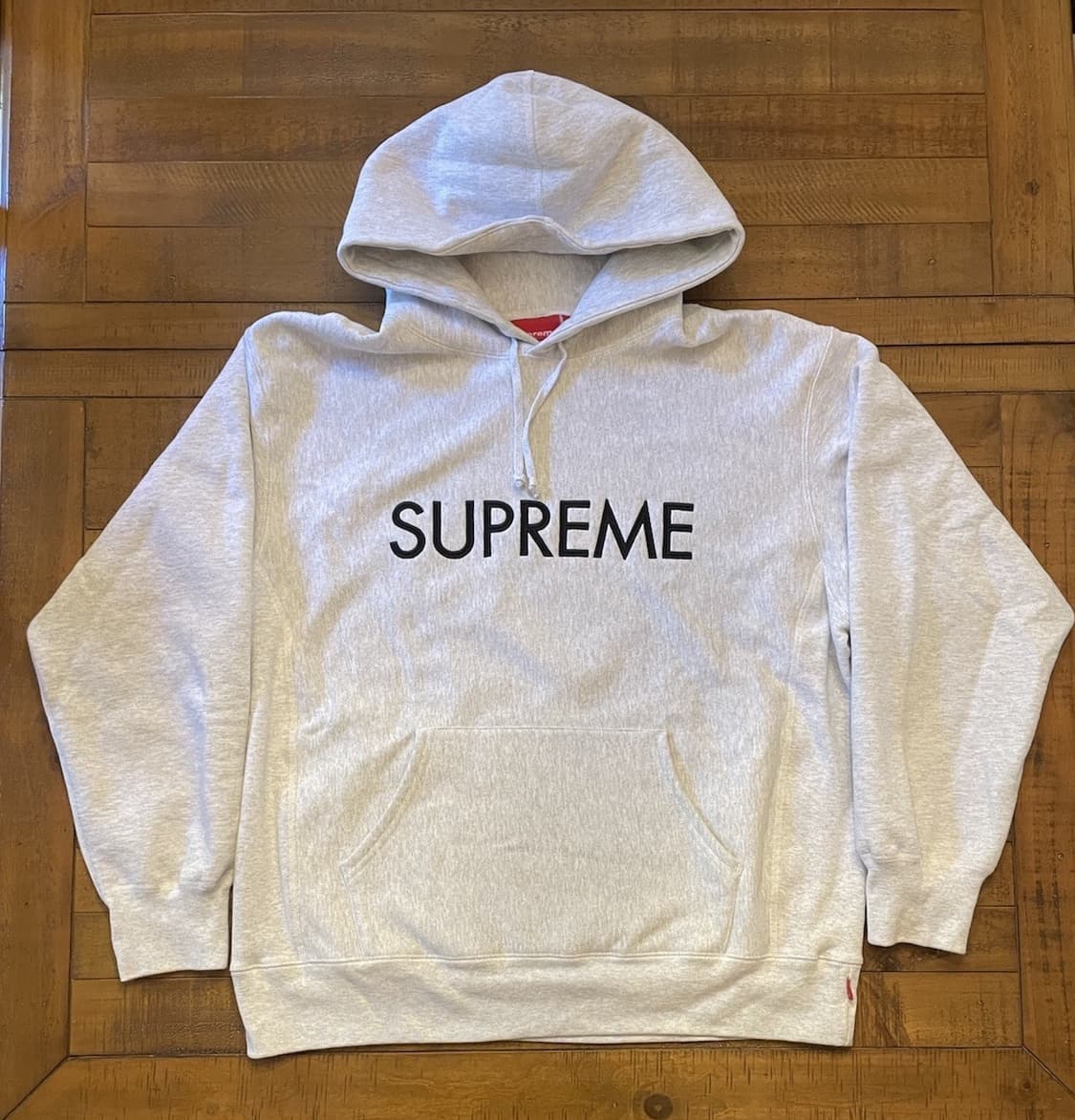 22FW 슈프림 캐피탈 후드티 애쉬 그레이 상품이미지1