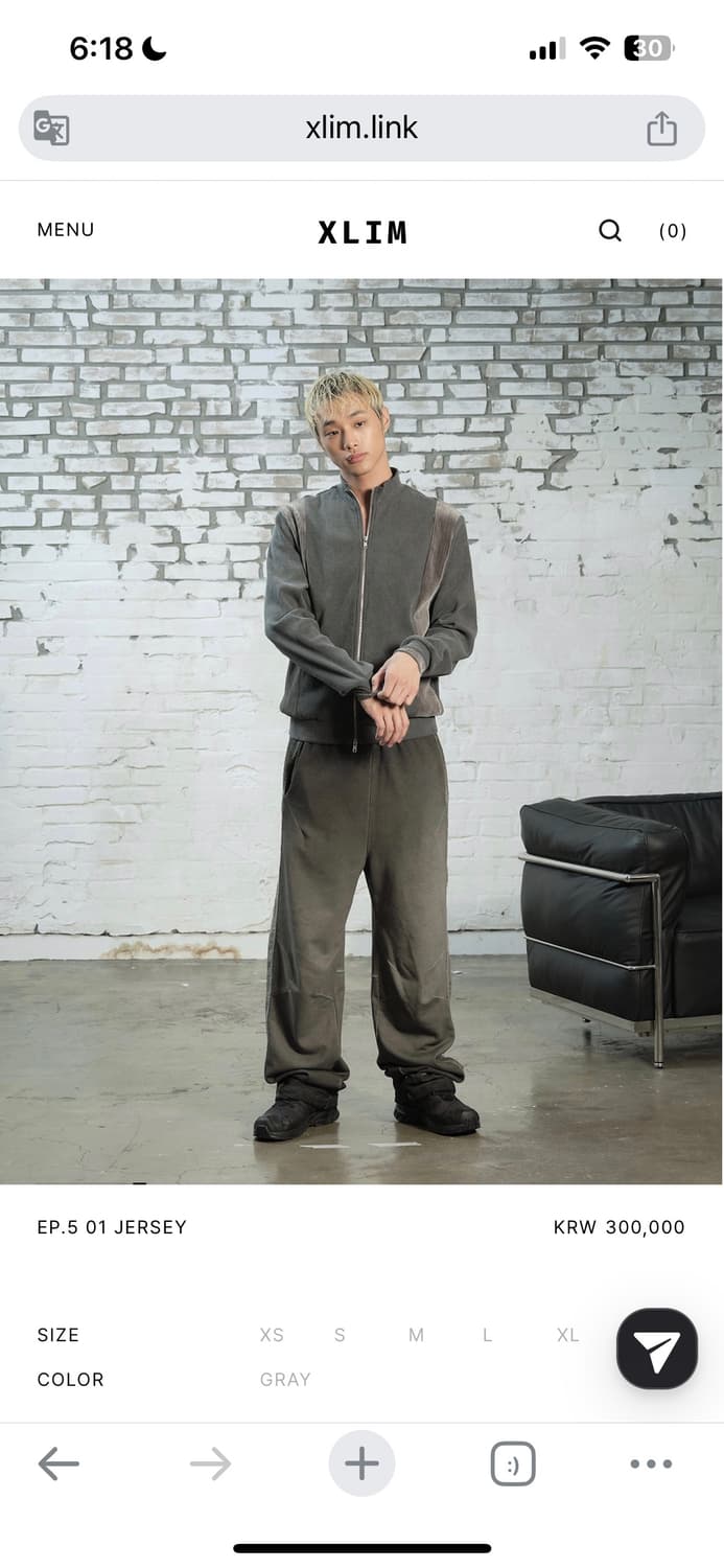 엑슬림 ep 5 07 트라우져 상품이미지2