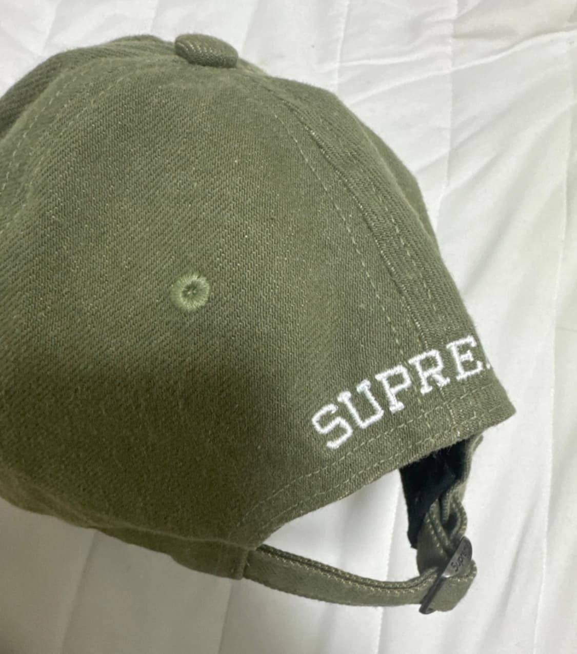 슈프림 22ss케블라데님 s로고 모자  상품이미지3