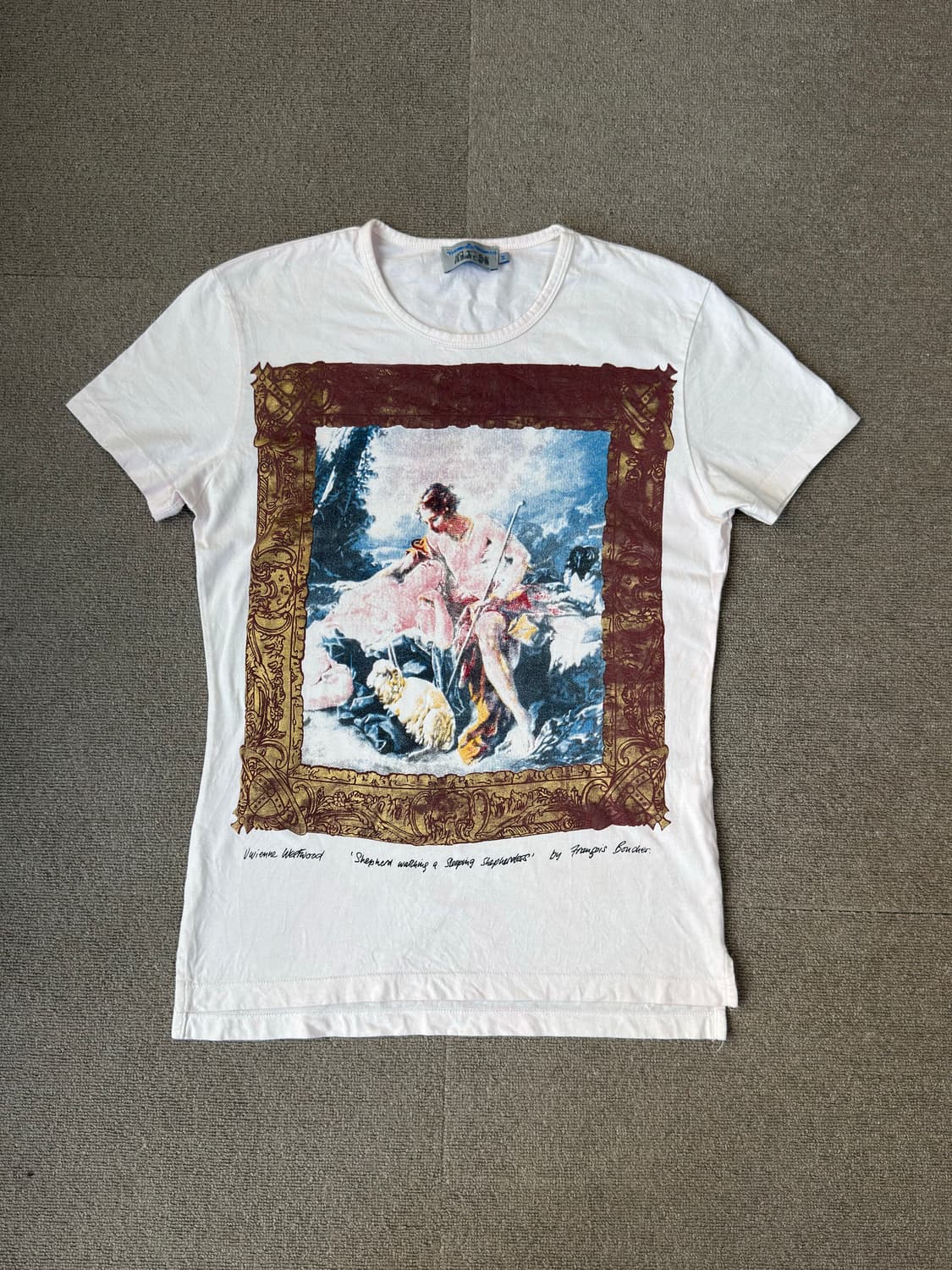 비비안 웨스트우드 Boucher Shepherd 로코코 프레임 티셔츠 상품이미지2