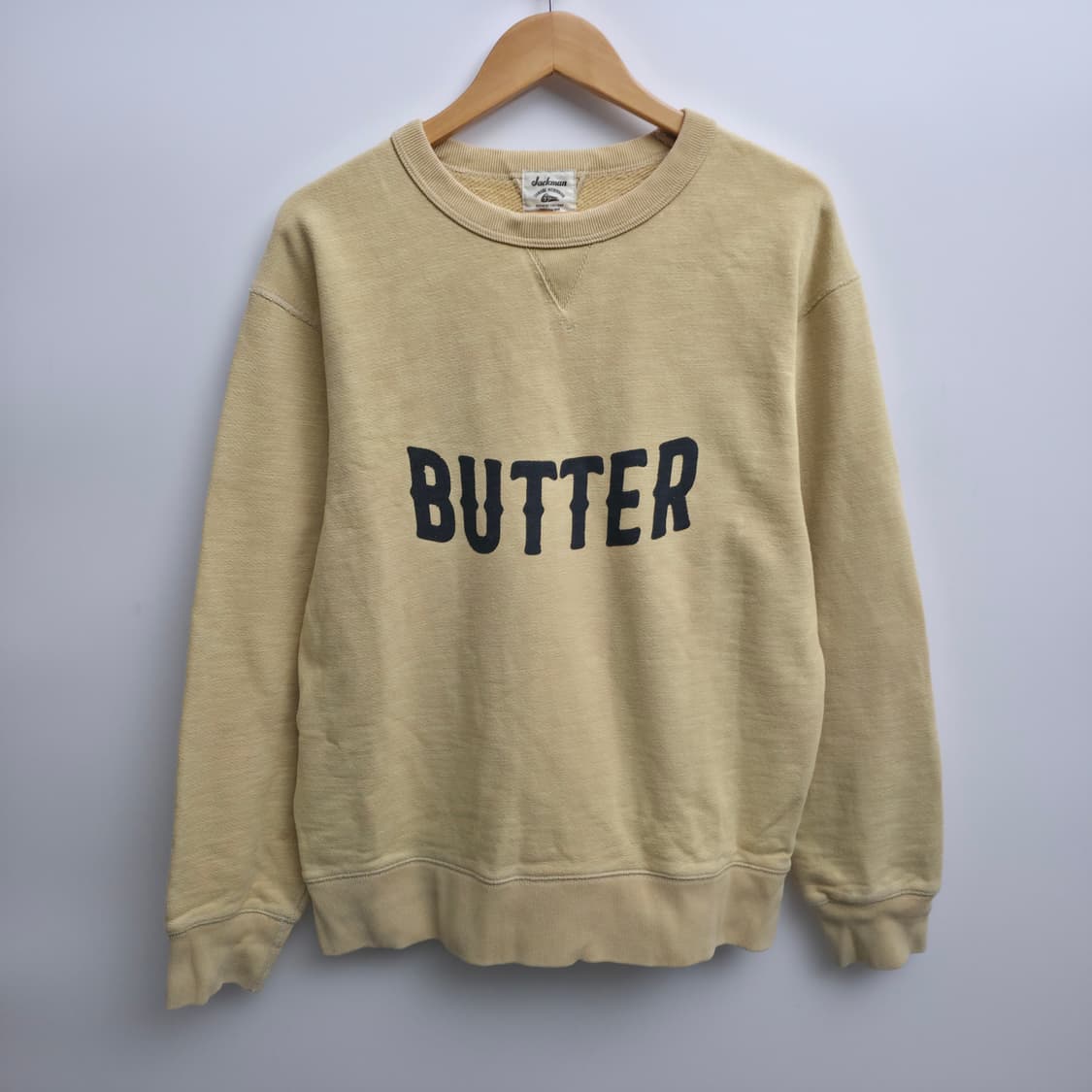 [XL] Jackman 버터 스웻셔츠 made in JAPAN 상품이미지1