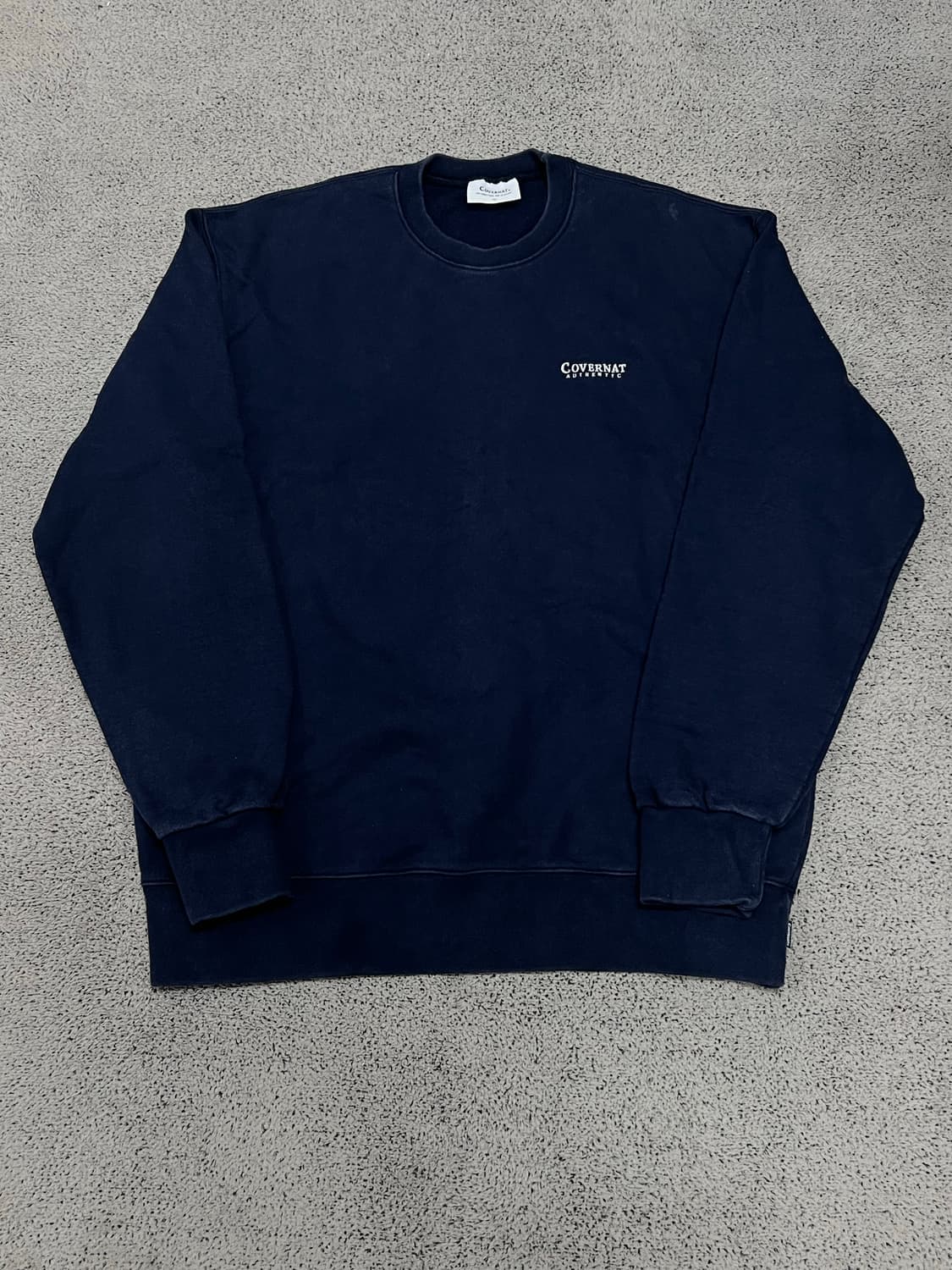 (L) 커버낫 네이비 맨투맨 상품이미지1