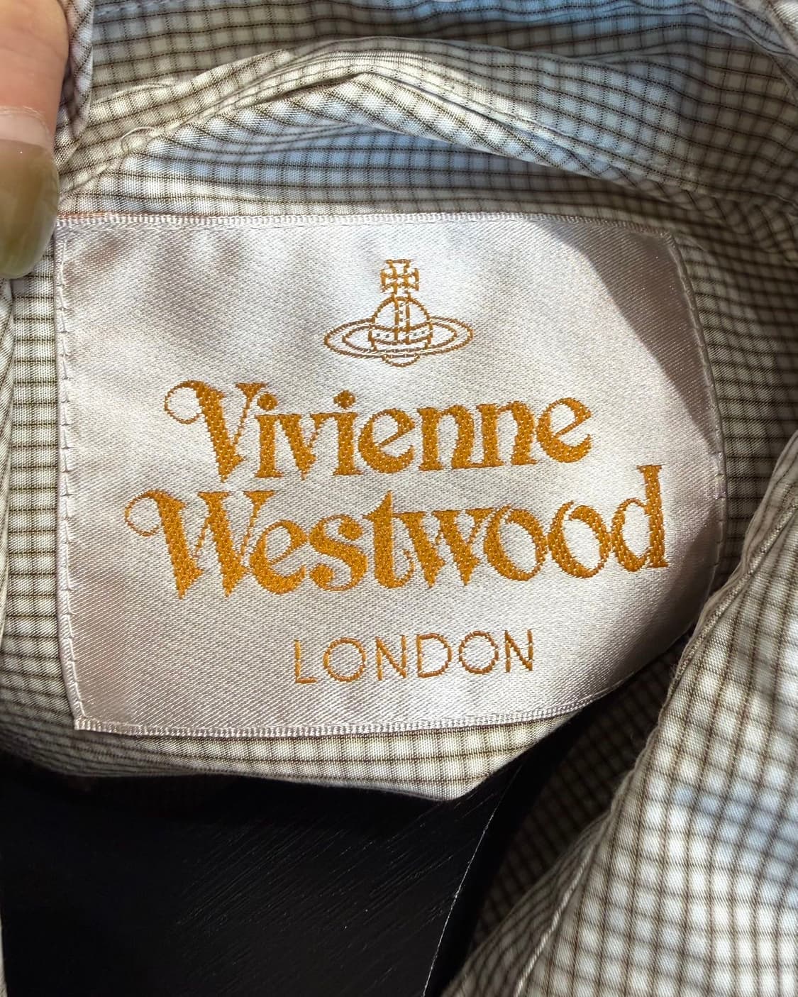 비비안 웨스트우드 그래픽 레터링 셔츠 원피스 상품이미지8