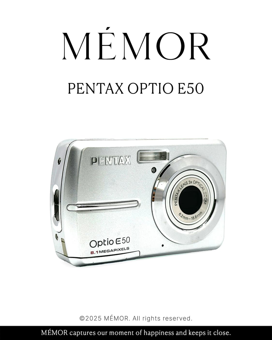 입문자 추천/AA배터리 사용💗PENTAX OPTIO E50 펜탁스 디카 상품이미지2