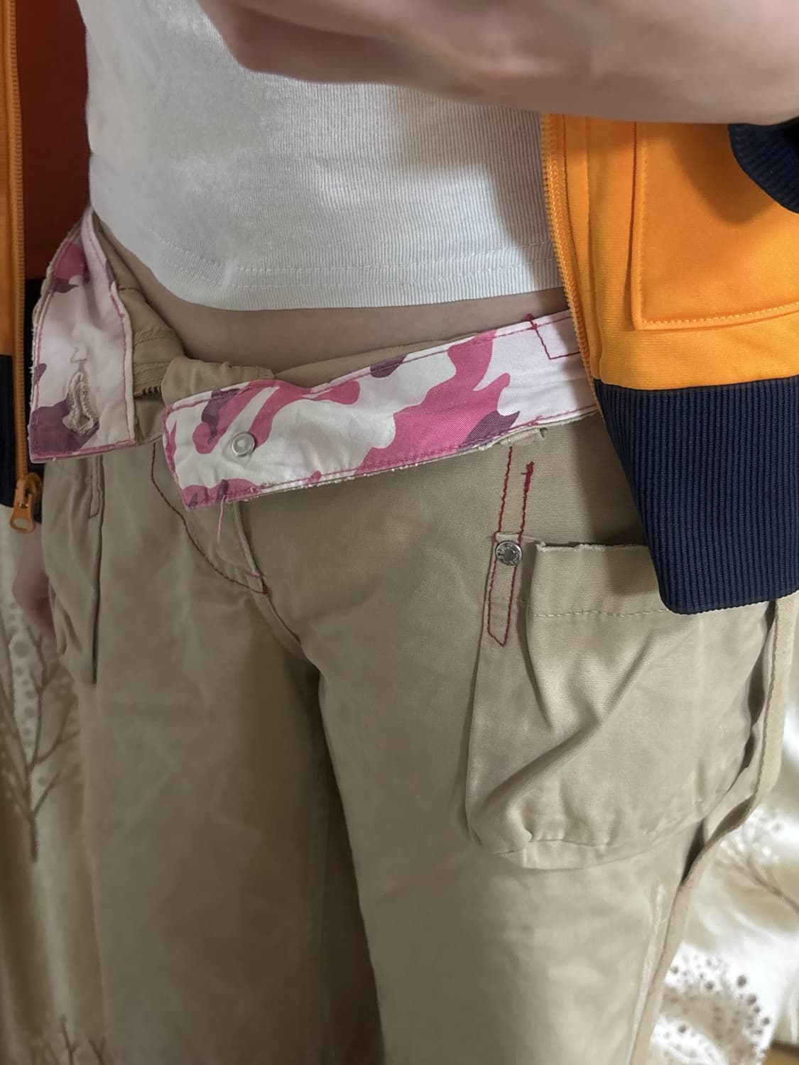 리바이스 슬림핏 베이지 팬츠 상품이미지2