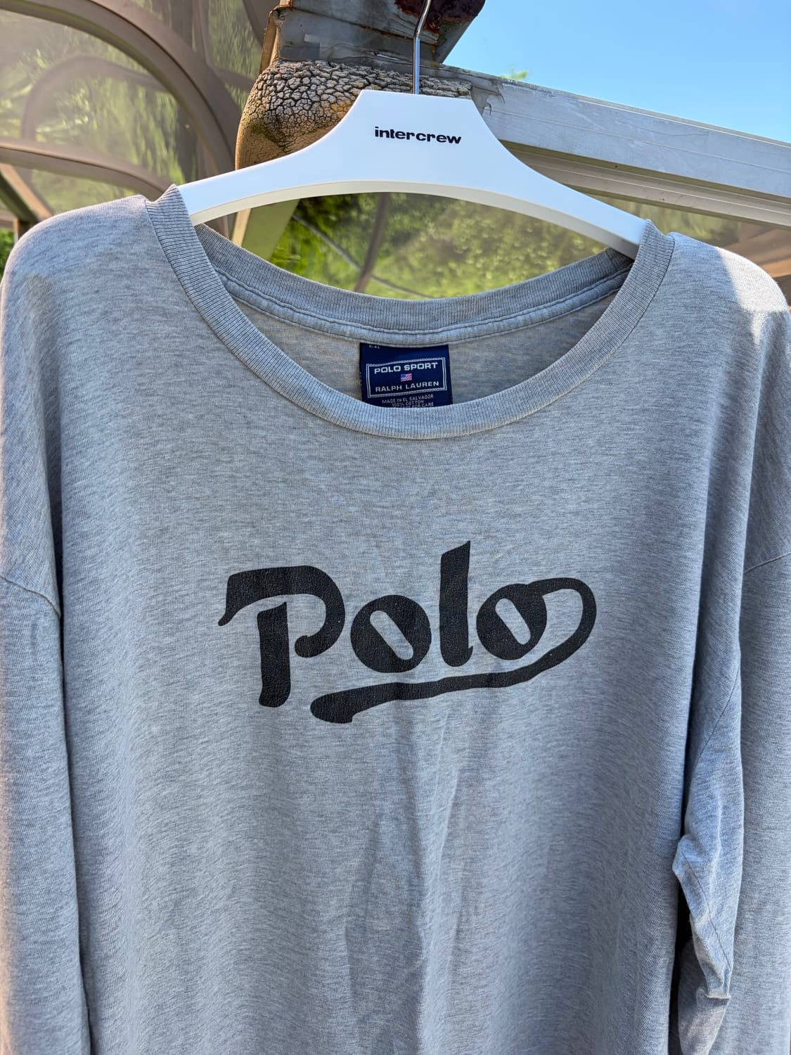 90s 폴로 스포츠(Polo Sport) 로고 롱슬리브 티셔츠 상품이미지2