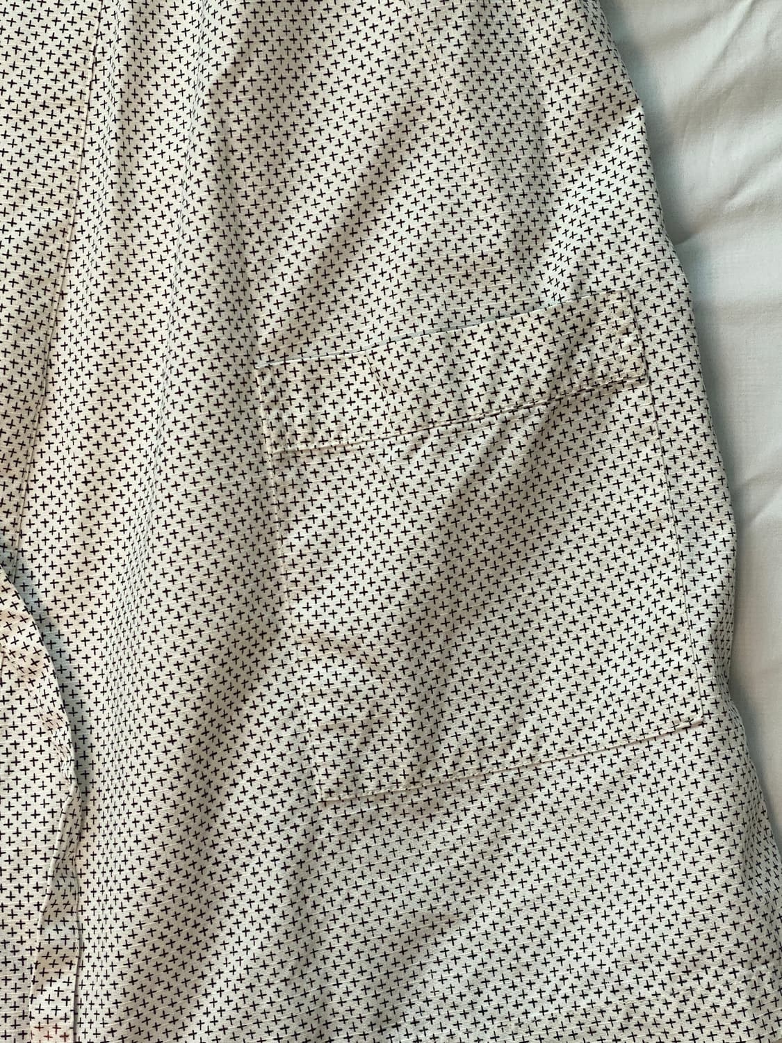 일본 빈티지 라모셔츠(기모노 셔츠) 상품이미지3