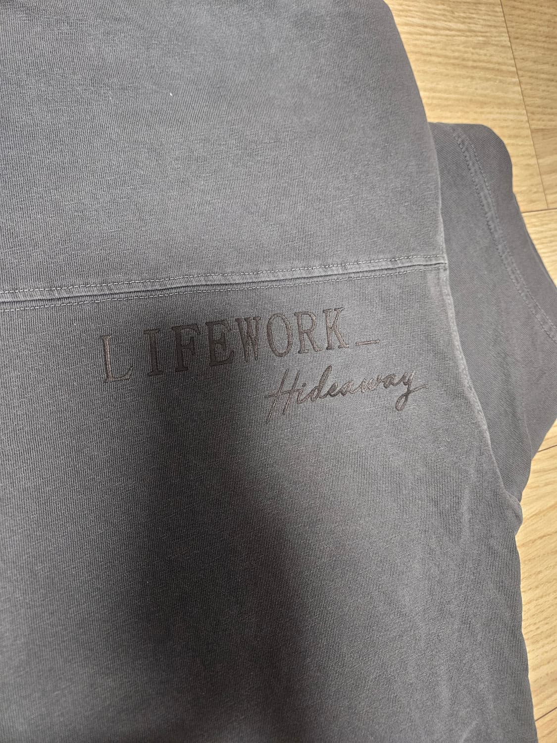 라이프워크 아치로고 피그먼트 원피스 상품이미지6