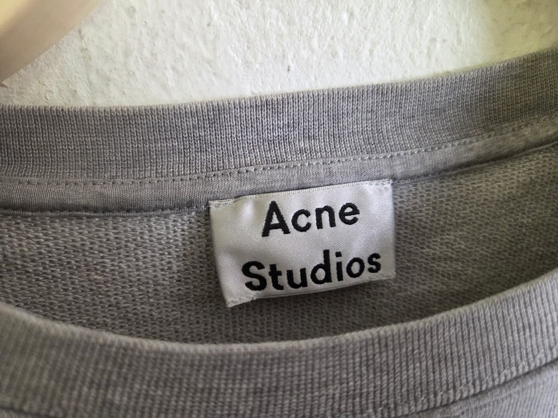 Acne Studios 맨투맨 그레이 L 상품이미지4