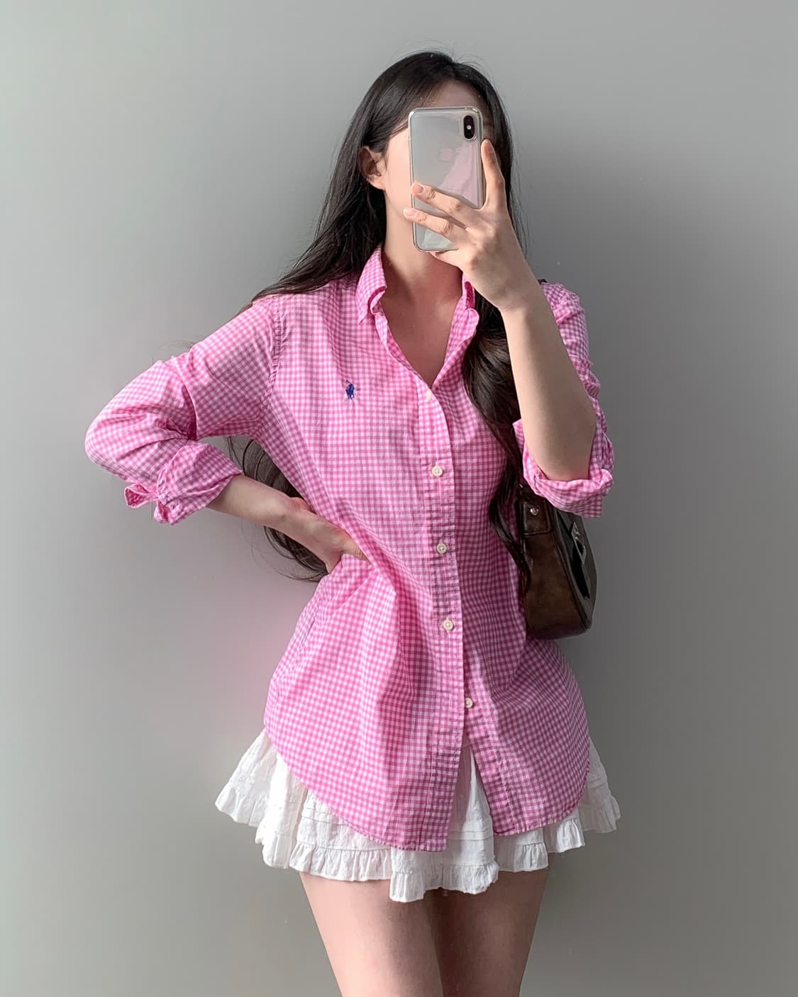 폴로 체크 셔츠  상품이미지3