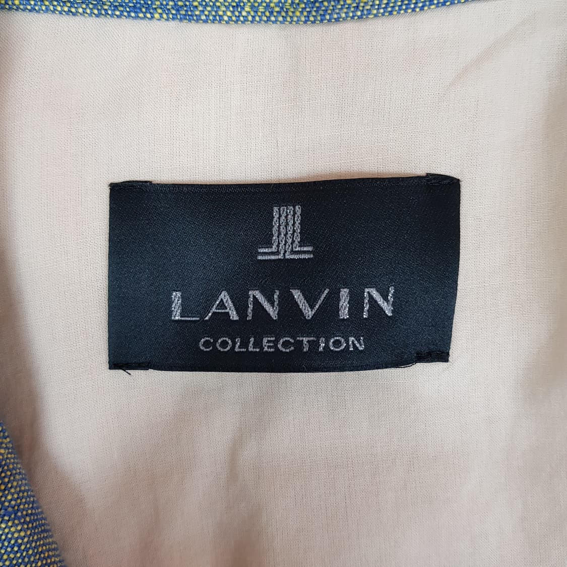 한섬 랑방 린넨 반팔 테일러드 자켓 82-94-160사이즈 상품이미지6