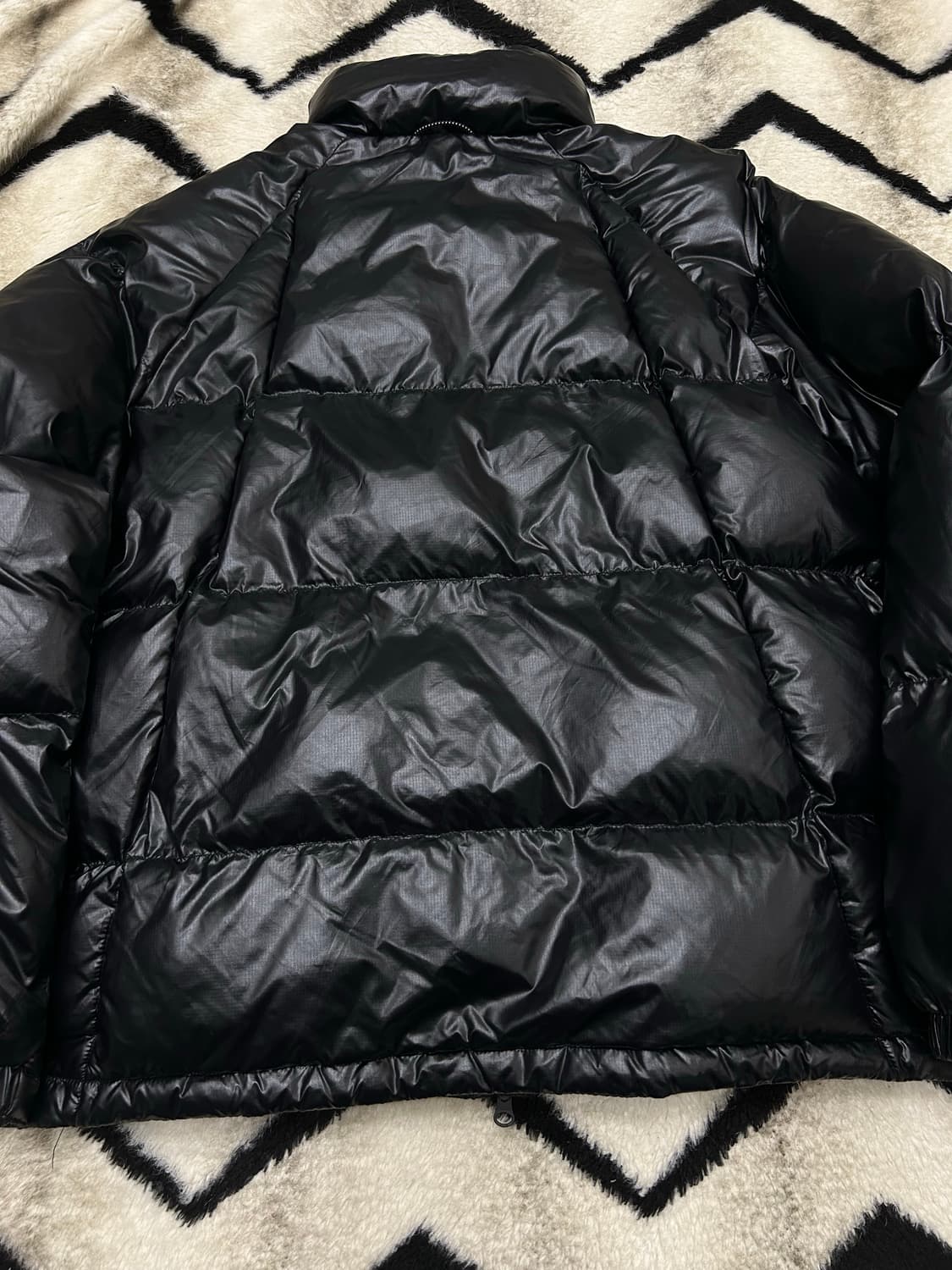 [S]브라운브레스 2Way 유광 패딩/블랙 상품이미지4