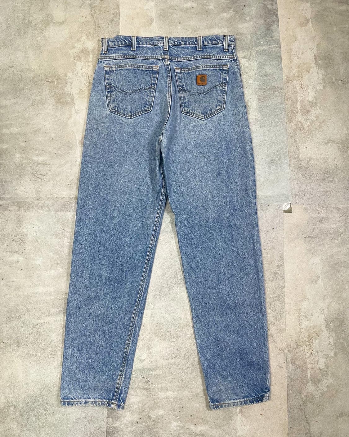 (33) 90s USA 칼하트 데님 워크팬츠 상품이미지7