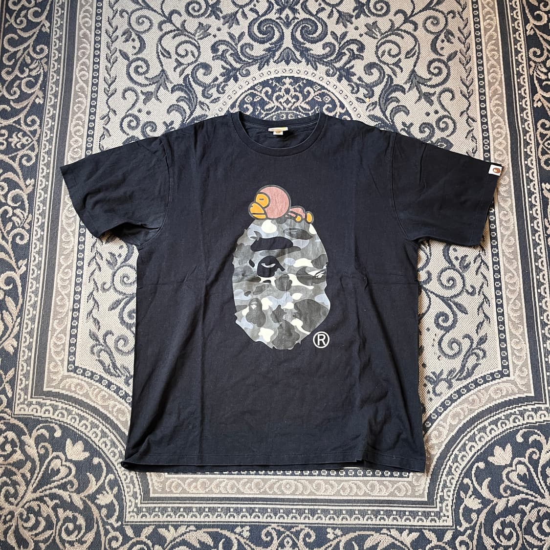 2XL 베이프 마일로 반팔 티/W2596 상품이미지1