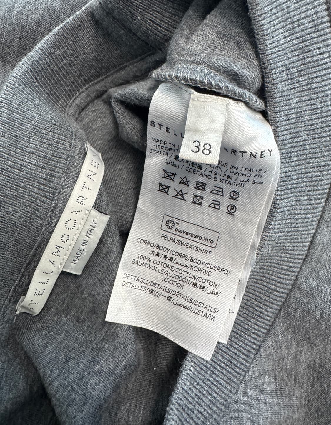 STELLA McCARTNEY 스텔라맥카트니 로고 테이프 스웻셔츠 38 상품이미지8