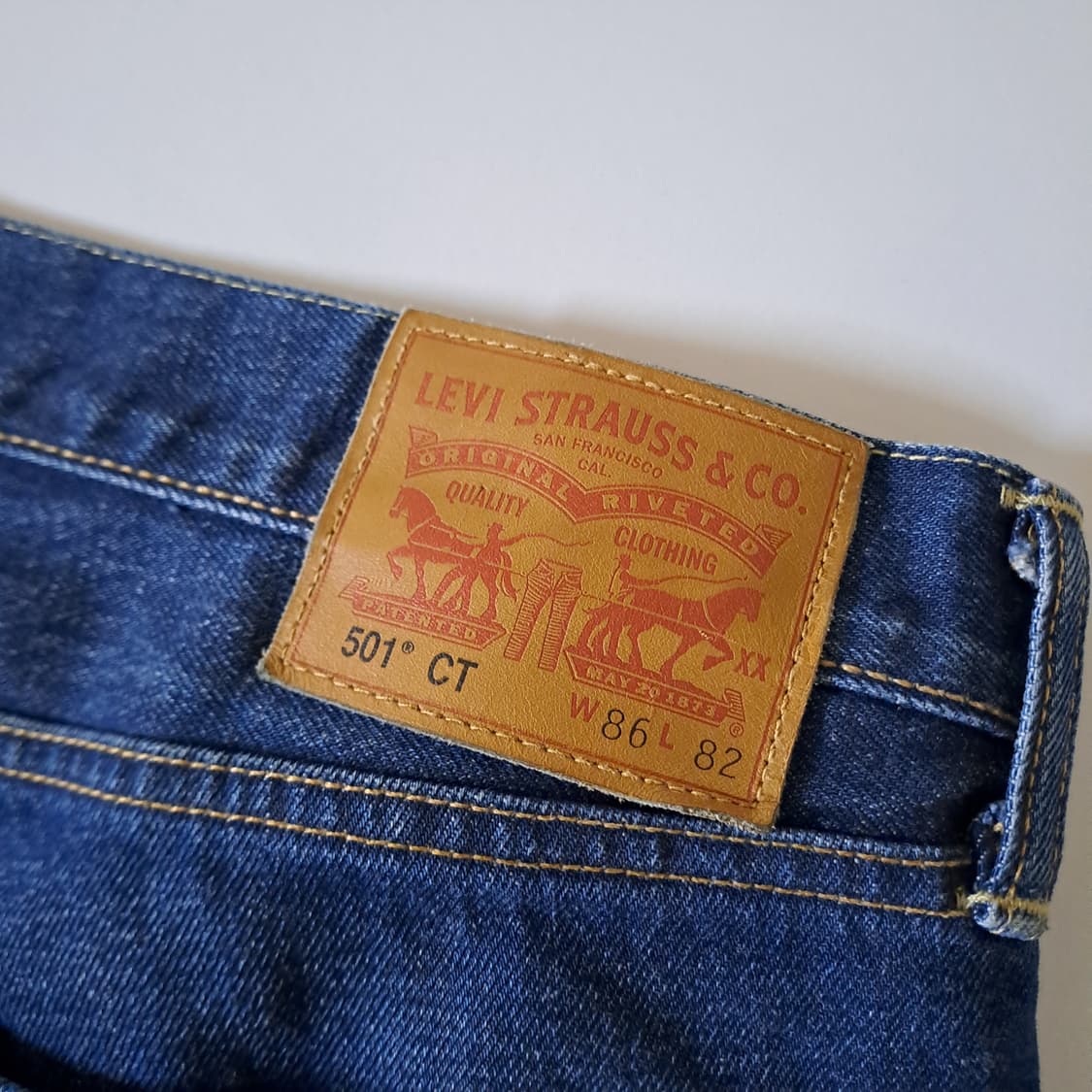 (택포) 리바이스 501CT 멕시코 데님팬츠 34 A918 상품이미지7