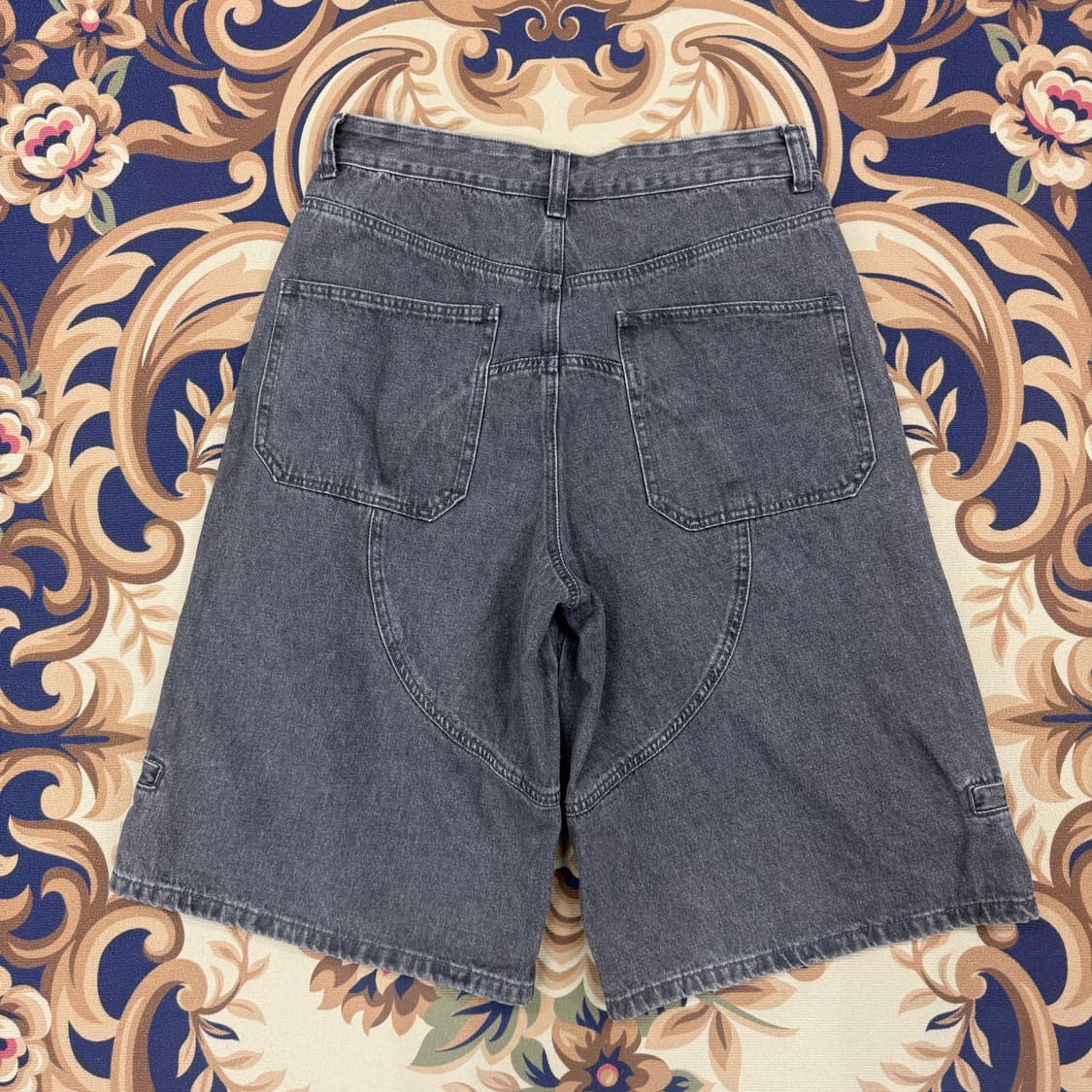 (L)인템포 무드 INTEMPOMOOD 버뮤다 팬츠 반바지(차콜) 상품이미지4