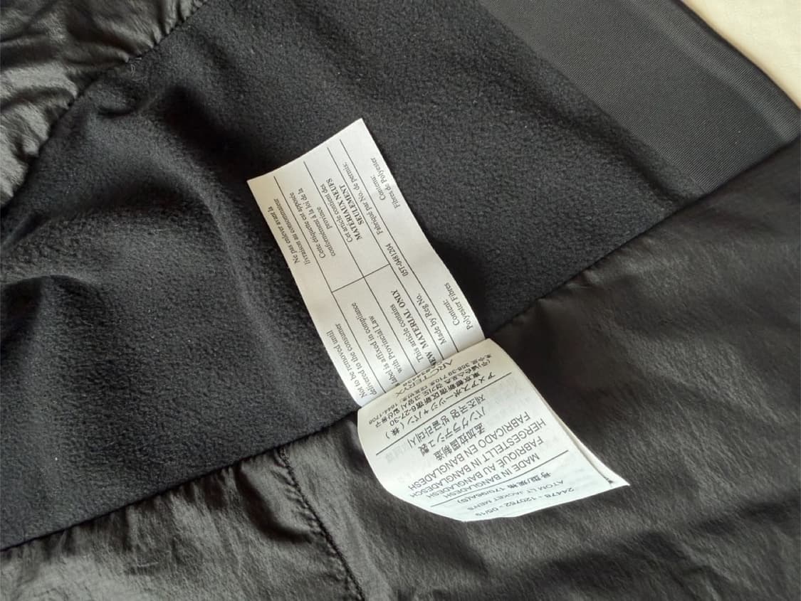 아크테릭스 바람막이 아톰 절연자켓 블랙 S 상품이미지4