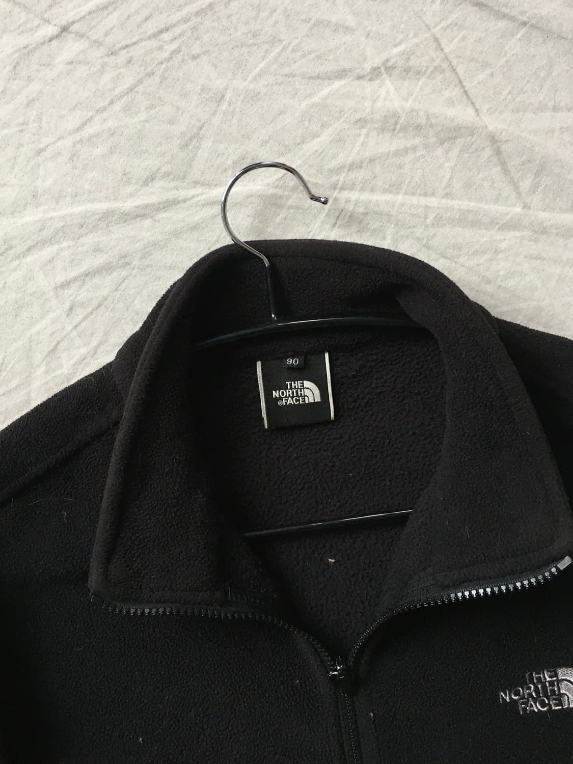 노스페이스 자수로고 플리스집업 상품이미지4