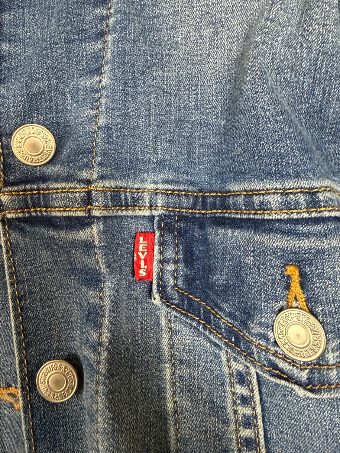 리바이스 청자켓 (XS) 상품이미지4