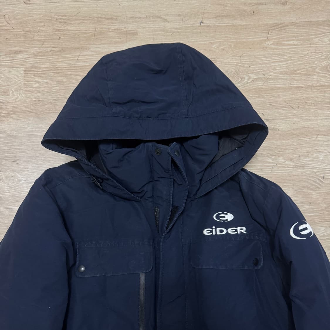 아이더 자수로고 다운자켓 상품이미지2