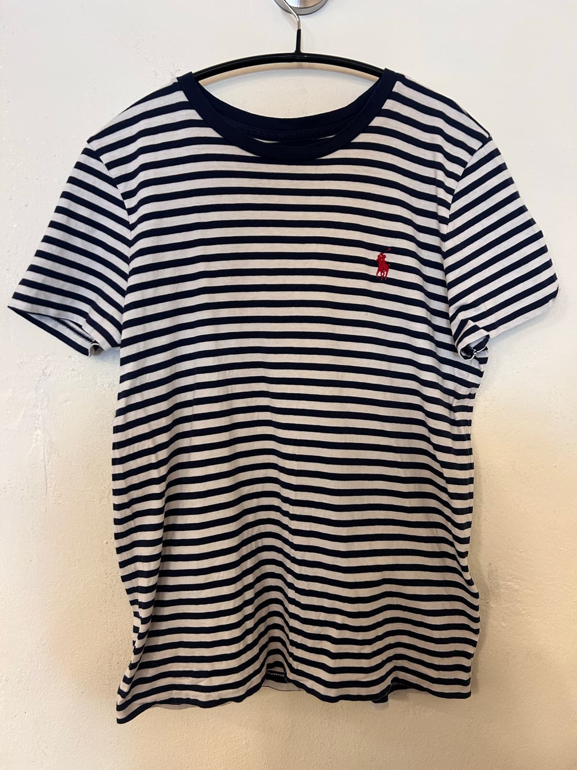 폴로 랄프로렌 스트라이프 반팔 티셔츠 s 상품이미지1