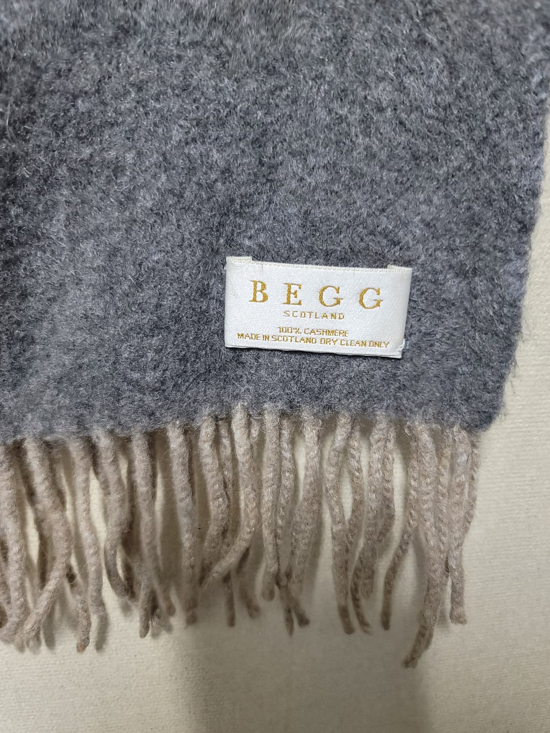 Begg 캐시미어 머플러 상품이미지3