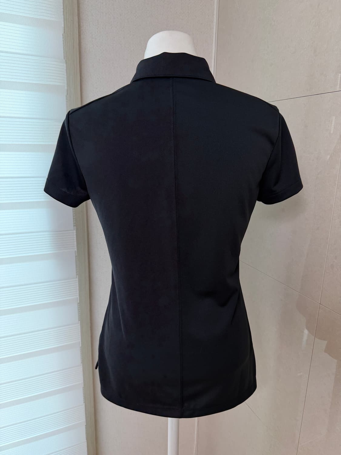 나이키 골프 드라이핏 블랙 반팔 카라티 S 상품이미지3