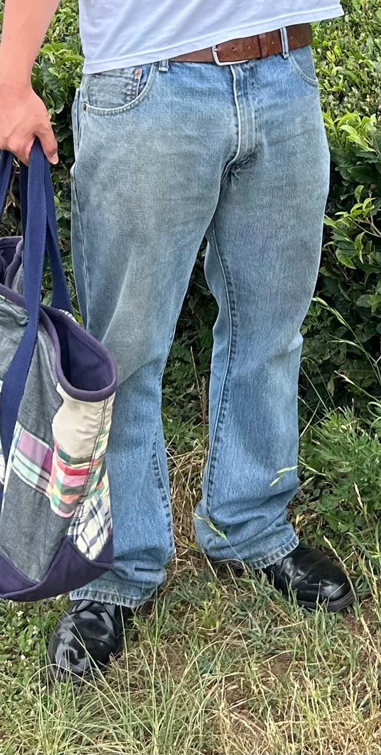 리바이스517 빈티지워싱 연청 36/32 착샷있음 상품이미지5