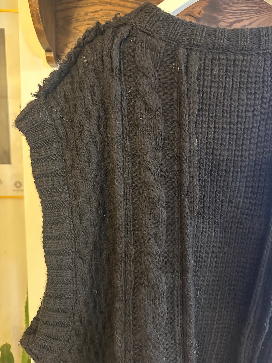 슈가힐 sugarhill 데미지 니트 베스트 (0 사이즈) 상품이미지3