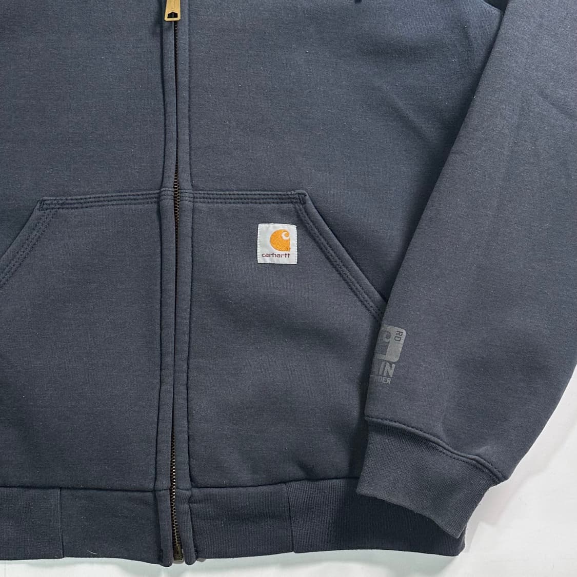 칼하트 써멀 네이비 후드집업 상품이미지4