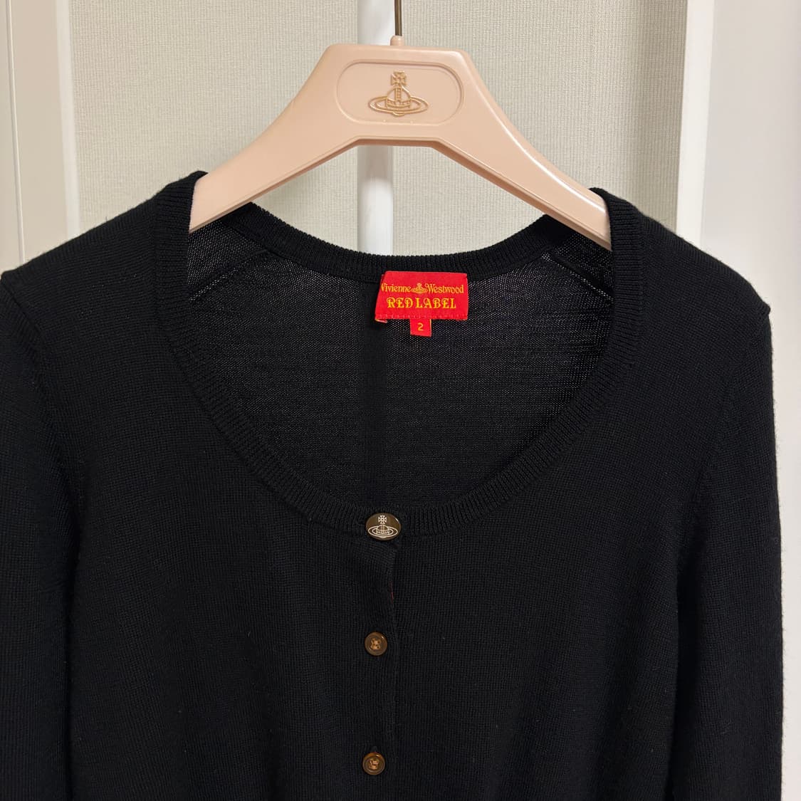 비비안웨스트우드 레드라벨 유넥 가디건 상품이미지3