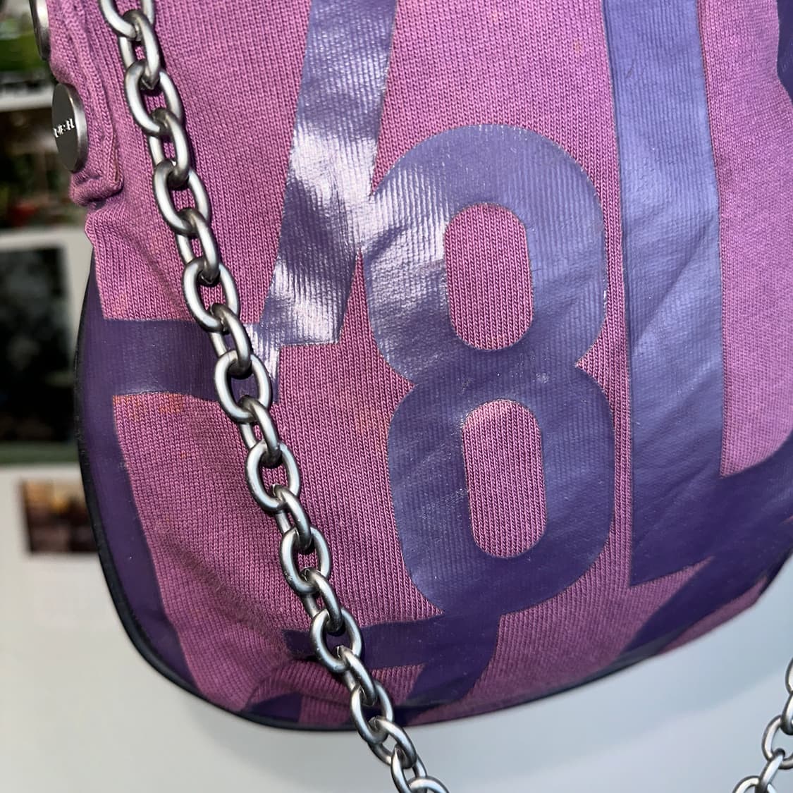 Diesel deep purple chain 크로스백 상품이미지9