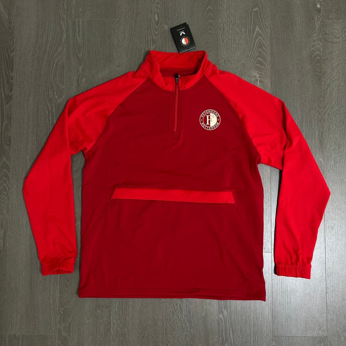 (새상품) 페예노르트 1/4 집업탑 US L사이즈 상품이미지1