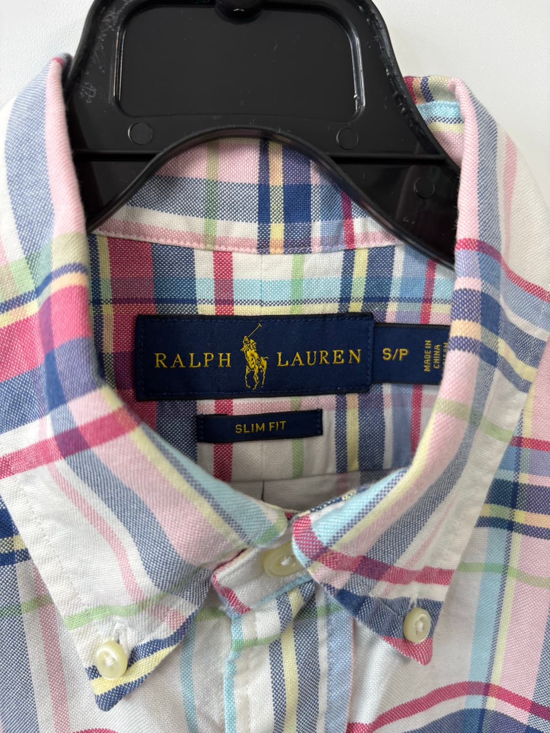 폴로 랄프로렌 체크 반팔 셔츠 상품이미지6