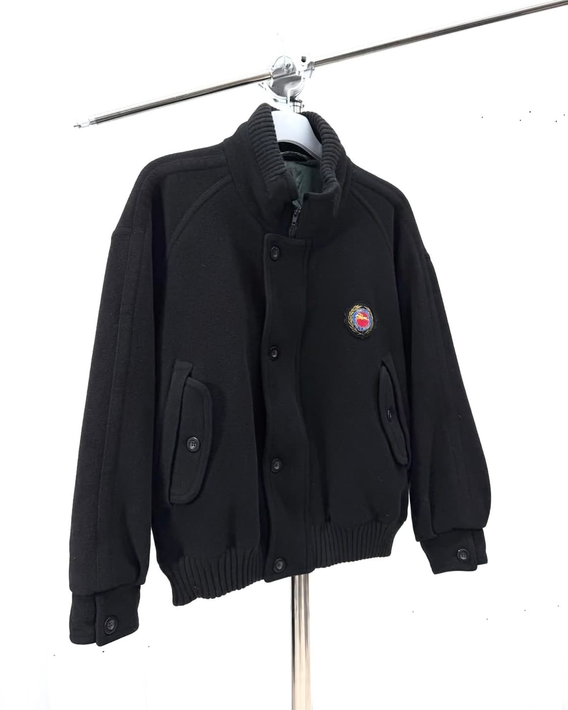 80s Longchamp Heritage Wool Bomber 상품이미지2