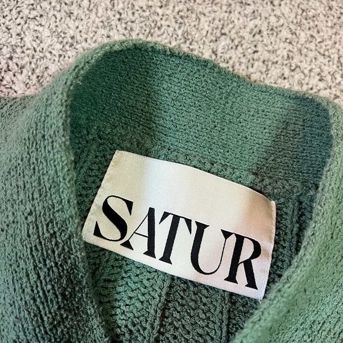 SATUR 세터 파로 오버 니트 가디건 상품이미지3
