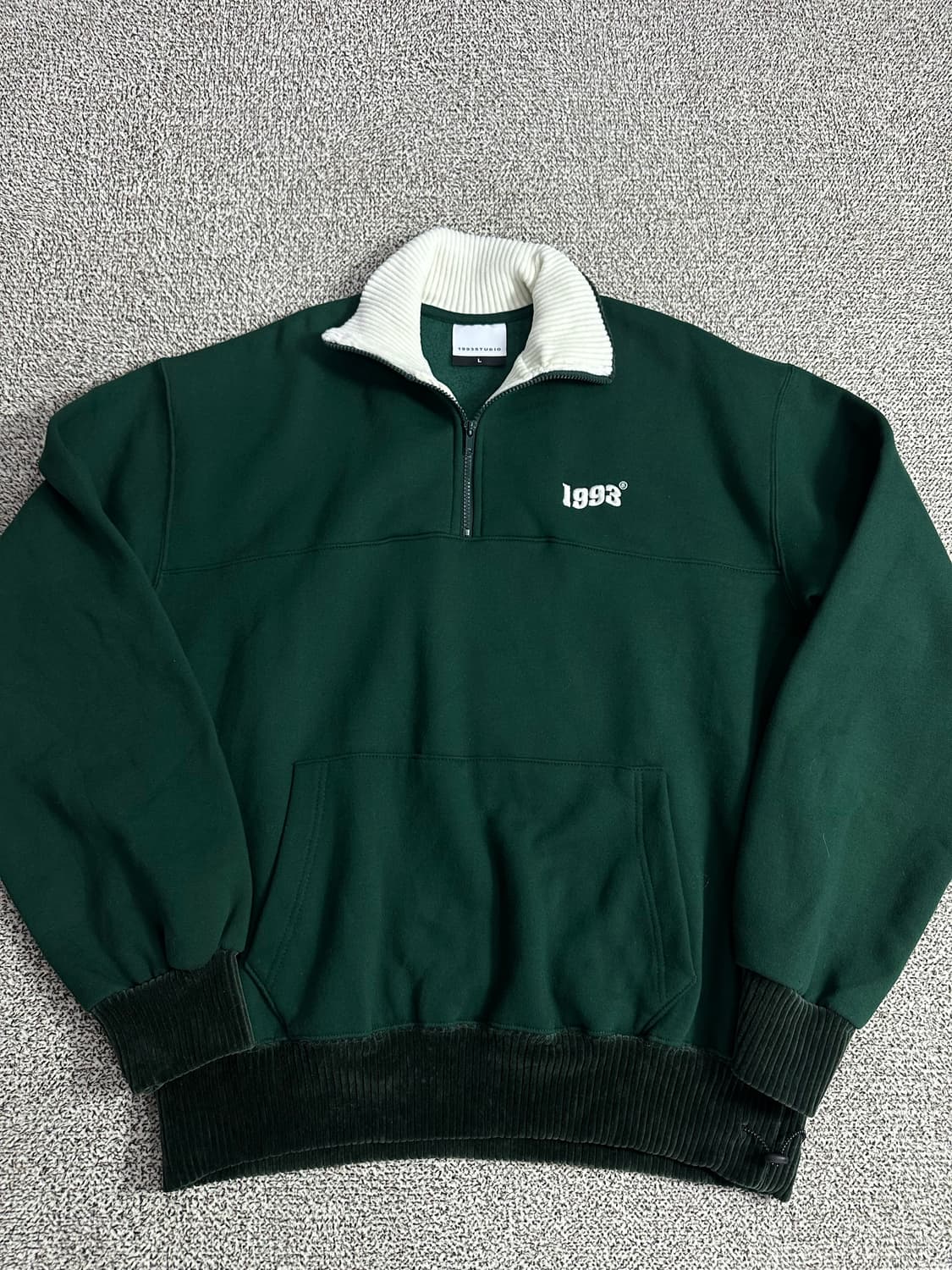 1993스튜디오 그린 하프집업 L 상품이미지1