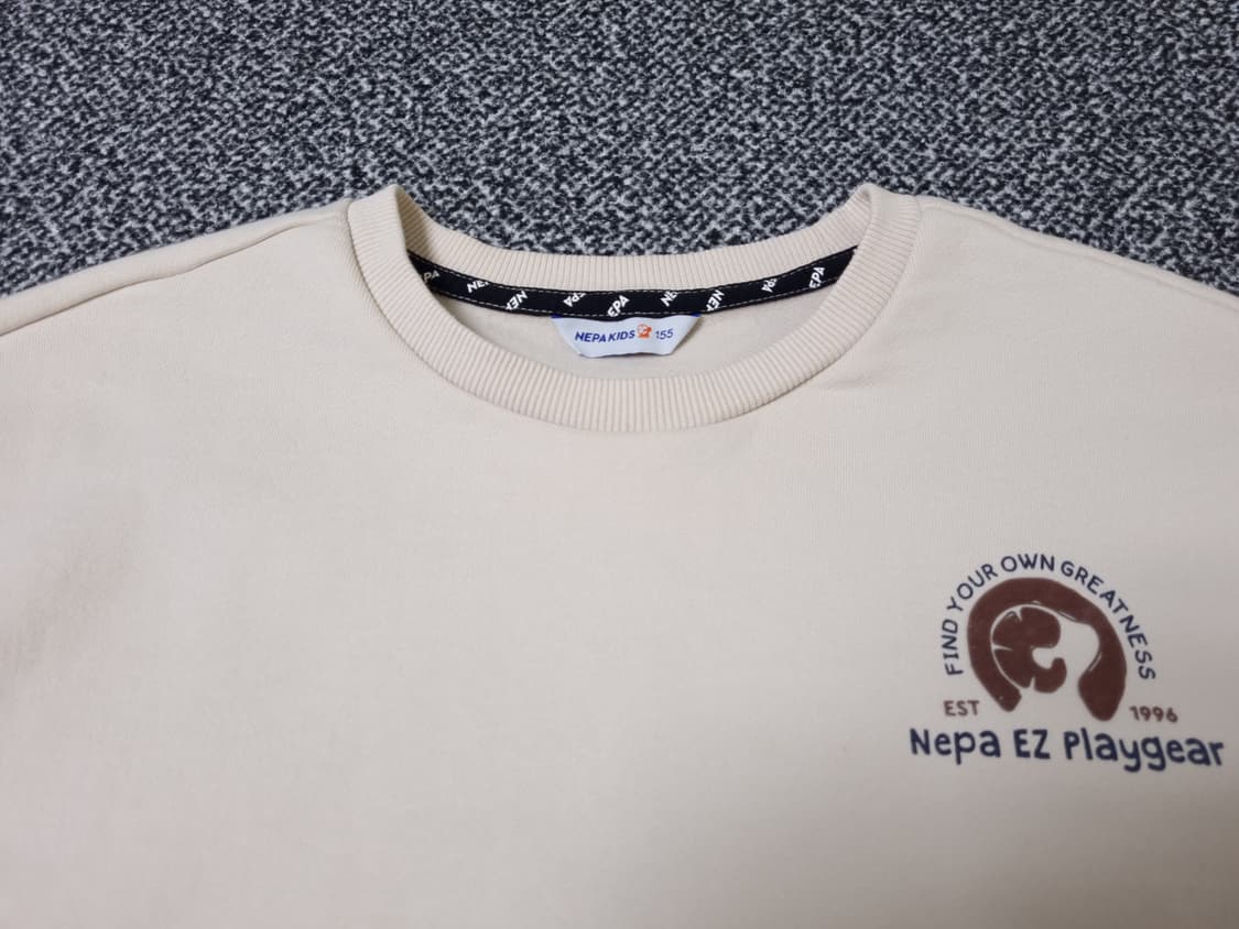 [무료배송][155]네파 키즈 맨투맨 긴팔티 상품이미지5