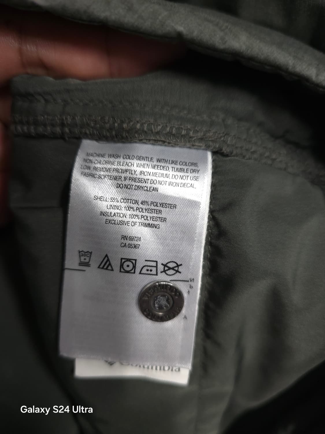 컬럼비아 퀼팅 셔츠 M ✨️정품✨️ 상품이미지8